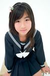  asian child cute girl photo photograph ruika school_uniform 