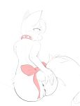  anthro anus b-epon butt canine collar female fox invalid_tag mammal perspective pussy ribbons solo spreading ych 