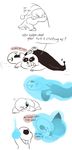  caprine gaster_(undertale) mammal mudkipful sans_(undertale) simple_background undertale video_games 