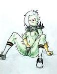  breasts clothing female green_skin hair legwear lord_dominator masturbation nipples panties simple_background underwear vaginal_masturbation wander_over_yonder white_background white_hair 