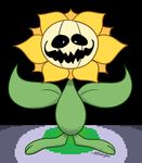  afterglow_ampharos creepy creepy_face crossover flower flowey_the_flower nintendo plant pok&eacute;mon scary_face sunflora undertale video_games 
