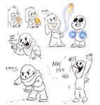  caprine goat magic mammal mudkipful papyrus_(undertale) sans_(undertale) toriel undertale video_games 