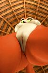  all_hail_king_julien anthro anthrofied big_butt big_thighs breasts butt clover_(madagascar) edit female lemur low-angle_shot madagascar mammal oystercatcher7 photo_manipulation photomorph primate pussy solo submissive_pov worm&#039;s-eye_view 