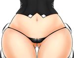  ass_visible_through_thighs black_panties close-up corset fate/apocrypha fate_(series) jack_the_ripper_(fate/apocrypha) jadf navel panties side-tie_panties skindentation solo thigh_gap thighs transparent_background underwear wide_hips 
