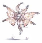  2015 ambiguous_gender antennae anthro arthropod ball baseball_(ball) collar drachenmagier fur insect moth solo 