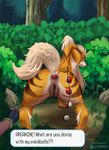  2015 anal_beads anal_insertion anthro anus arcanine butt female furstang nintendo pok&eacute;ball pok&eacute;mon pussy sex_toy solo text video_games 