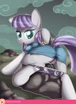 boulder_(mlp) butt clothing earth_pony equine female feral friendship_is_magic hi_res horse mammal maud_pie_(mlp) my_little_pony panties pony pussy rock sip_i.a. underwear 