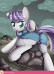  boulder_(mlp) butt clothing earth_pony equine female feral friendship_is_magic hi_res horse mammal maud_pie_(mlp) my_little_pony panties pony rock sip_i.a. underwear 