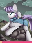  boulder_(mlp) butt clothing earth_pony equine female feral friendship_is_magic hi_res horse mammal maud_pie_(mlp) my_little_pony panties pony rock sip_i.a. underwear 
