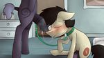  collar cum cum_in_mouth cum_inside fan_character hi_res leash male male/male marsminer my_little_pony oral petplay pone_keith roleplay swallowing 