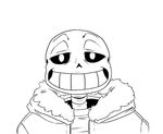  animated better_version_at_source bone glowing glowing_eyes low_res sans_(undertale) skeleton smile solo tongue undertale unknown_artist video_games 