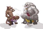  abs anal balls butt cum dildo erection feline league_of_legends lion male male/male mammal muscular nude orgasm pecs penis quote-the-fallen rat rengar rodent sex_toy simple_background source_request twitch video_games white_background 