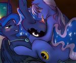  ass_up azure_night blue_hair blush color_edit colored cunnilingus duo equine facial_hair fan_character feathered_wings feathers female friendship_is_magic glo-in-the-dark hair half-closed_eyes hi_res horn jewelry legs_up licking male mammal my_little_pony necklace oral ponytail princess_luna_(mlp) purple_hair pussy sex sun_rise tongue tongue_out unicorn vaginal winged_unicorn wings 