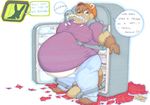  anthro anthrofurry belly bellyfetish bellystuff bellytummy bhm bloated bloatedbelly boomer boomereverett butt eating everett expansion expansioninflation fan_character fatbelly fatfetish fatten fatty feed feedee feeder fridge friends furryanthro gain inflation inflationobese invalid_tag machine obese originalcharacter overweight photo podgy prisonsuit-rabbitman robot round slightly_chubby stomach stretching tubby weightgain weights wg 