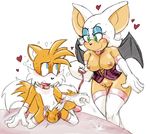  &lt;3 anthro areola balls bat big_breasts breasts canine cum cumshot duo erect_nipples erection extraspecialzone female fox larger_female male mammal miles_prower nipples nude orgasm penis pussy pussy_juice rouge_the_bat sex sex_toy size_difference smaller_male sonic_(series) 