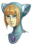  animal_ears animal_hood breath_of_fire breath_of_fire_v cat_ears cat_hood circlet face hood lin_(breath_of_fire) orange_hair short_hair solo upper_body yonaka_(empr0621) 