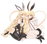  1girl animal_ears bad_id bad_pixiv_id black_gloves black_legwear blush braid bunny_ears bunny_tail detached_collar fingerless_gloves flat_chest garter_belt gloves green_eyes heart high_heels highres long_hair looking_at_viewer magi_the_labyrinth_of_magic mole mole_under_eye navel necktie nipples noeunjung93 parted_lips scheherazade_(magi) short_shorts shorts suspenders tail thighhighs titus_alexius very_long_hair wavy_hair wrist_cuffs 