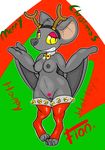  2015 absurd_res anthro antlers areola bat breasts clothing female fionthebunny fur hi_res horn mammal navel nipples nude pubes pussy simple_background smile solo wings 