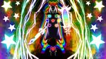  &lt;3 absurd_res ambiguous_gender asriel_dreemurr boss_monster clothing gun hi_res human lightning male mammal melee_weapon pdubbsquared protagonist_(undertale) rainbow ranged_weapon robe star sword undertale video_games wallpaper weapon 