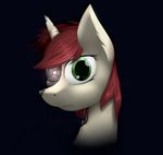  blood equine female hi_res horn looking_at_viewer machine mammal marsminer my_little_pony robot solo terminator unicorn velvet_pastry 