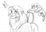  chris_mckinley erection feline feral lion male male/male mammal penis sketch 