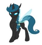  2015 alpha_channel changeling drake_drachenlicht equine fan_character fangs female feral hi_res horn looking_at_viewer mammal my_little_pony simple_background solo transparent_background wings 