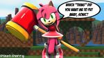  amy_rose big_penis comic dickgirl female green_eyes hammer hi_res intersex looking_at_viewer melee_weapon penis pixel-perry pose solo sonic_(series) text tools uncut weapon 