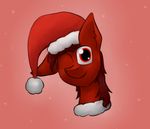  christmas hat holidays mars_miner marsminer my_little_pony santa_claus 