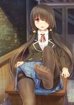  bad_id bad_pixiv_id black_hair black_legwear blazer blue_skirt blush chalkboard classroom date_a_live door dress_shirt feet hair_over_one_eye hair_tie heart heart-shaped_pupils highres indoors jacket lectern leg_up lifted_by_self long_hair long_sleeves looking_at_viewer low_twintails math neck_ribbon pantyhose parted_lips pleated_skirt red_eyes red_ribbon reflection ribbon school_uniform shirt shoutai_(7490773) sitting skirt skirt_lift smile soles solo symbol-shaped_pupils thighband_pantyhose tile_floor tiles tokisaki_kurumi tongue twintails upskirt very_long_hair white_shirt wooden_wall 