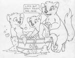  age_difference barefoot bathing bathtub brother brother_and_sister brush cub curious daughter dialogue digitigrade english_text family female greyscale group looking_at_penis mae_marten male mammal marten mizzyam monochrome mother mustelid nikki_marten parent partially_submerged pencil_(artwork) penis regi_marten semi-anthro sheath sibling sister sitting size_difference son speech_bubble stool text traditional_media_(artwork) worried young 