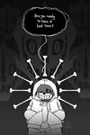  animated animated_skeleton bone clothing english_text gaster_blaster hoodie looking_at_viewer not_furry sans_(undertale) skeleton solo text undead undertale video_games 