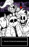  alphys animated animated_skeleton bone clothing english_text gaster_blaster hoodie looking_at_viewer monster_kid papyrus sans_(undertale) skeleton text toriel undead undertale undyne video_games 