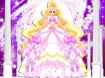  commentary_request cure_flora dress_up_premium_(go!_princess_precure) go!_princess_precure haruno_haruka highres long_hair luna_rune mode_elegant_(go!_princess_precure) precure solo very_long_hair 