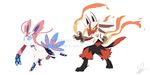  ambiguous_gender blaziken eeveelution fusion lanmana lucario milotic nintendo pok&eacute;mon sylveon video_games 