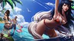  ahri annie beach bikini clothing female graves league_of_legends nidalee seaside swimsuit tagme teemo video_games 