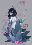  convenient_censorship demon dryad flower monster monster_girl ninjakitty plant 