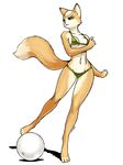  bikini blue_eyes breasts canine clothing female fox fox_mccloud luigiix mammal nintendo star_fox swimsuit video_games 