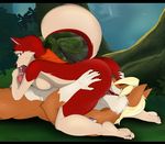  69_position anthro balto_(film) breasts butt canine dog female foxreadydu79 husky jenna licking_pussy male mammal nude oral raised_tail 