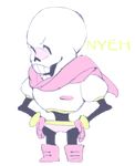  2015 alpha_channel animated animated_skeleton bone clothing cute male monster not_furry papyrus_(undertale) simple_background skeleton smile solo transparent_background undead undertale video_games 