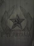  call_of_duty call_of_duty:_world_at_war hammer_and_sickle monochrome no_humans star traditional_media 