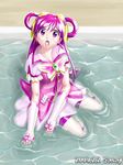  cure_dream pool precure sasaji solo water wet yes!_precure_5 yes!_precure_5_gogo! yumehara_nozomi 