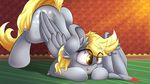  2015 absurd_res cute derpy_hooves_(mlp) equine female feral friendship_is_magic hi_res madacon mammal my_little_pony pegasus wings 