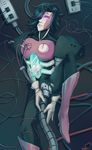  &lt;3 android black_hair hair humblebee machine metal mettaton mettaton_ex robot solo undertale video_games wires 