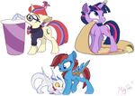  2015 cute dragon equine fan_character female feral friendship_is_magic horn male mammal mistydash moondancer_(mlp) my_little_pony pegasus twilight_sparkle_(mlp) unicorn wings 