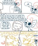  alphys ambiguous_gender child comic crying dialogue english_text eye_patch eyewear female fish glasses group hair human humor mammal marine monster open_mouth pink_hair protagonist_(undertale) scalie sofa speech_bubble tears text the_weaver undertale undyne video_games yelling young 