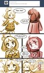  animal_crossing ask_isabelle ask_shizue brother canine digby_(animal_crossing) dog isabelle_(animal_crossing) lumineko mammal nintendo sibling sister video_games 