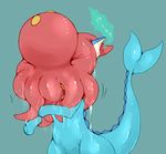  ambiguous_gender cephalopod duo eeveelution feral marine nintendo octillery octopus pok&eacute;mon slime vaporeon video_games winte 