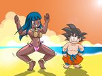  1girl bad_id bad_pixiv_id chi-chi_(dragon_ball) child dancer dragon_ball hokanuka son_gokuu tribal 