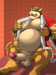  anthro balls barazoku big_balls bowser christmas clothed clothing coat dragon erection hair half-dressed holidays horn hybrid koopa looking_at_viewer male mario_bros navel nintendo open_mouth overweight pecs penis reclamon reptile scalie sharp_teeth sitting solo spread_legs spreading teeth thick_penis thick_thighs tongue turtle vein veiny_penis video_games 