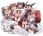  &gt;:) :3 :d akagi_(kantai_collection) amagi_(kantai_collection) bad_id bad_pixiv_id blank_eyes blue_eyes blue_hair blush brown_eyes brown_hair chibi closed_eyes eating fairy_(kantai_collection) full-face_blush grey_hair hair_between_eyes hair_ornament hair_ribbon highres hiryuu_(kantai_collection) japanese_clothes jitome jumping kaga_(kantai_collection) kakuzatou_(koruneriusu) kantai_collection katsuragi_(kantai_collection) kimono leaning_forward long_hair looking_at_another looking_at_viewer miniskirt mole mole_under_eye monkey_tail onmyouji open_mouth pleated_skirt remodel_(kantai_collection) ribbon running short_hair shoukaku_(kantai_collection) side_ponytail silver_hair sitting skirt skirt_set smile souryuu_(kantai_collection) sweatdrop tail twintails unryuu_(kantai_collection) v-shaped_eyebrows very_long_hair white_hair yellow_eyes zuikaku_(kantai_collection) |_| 